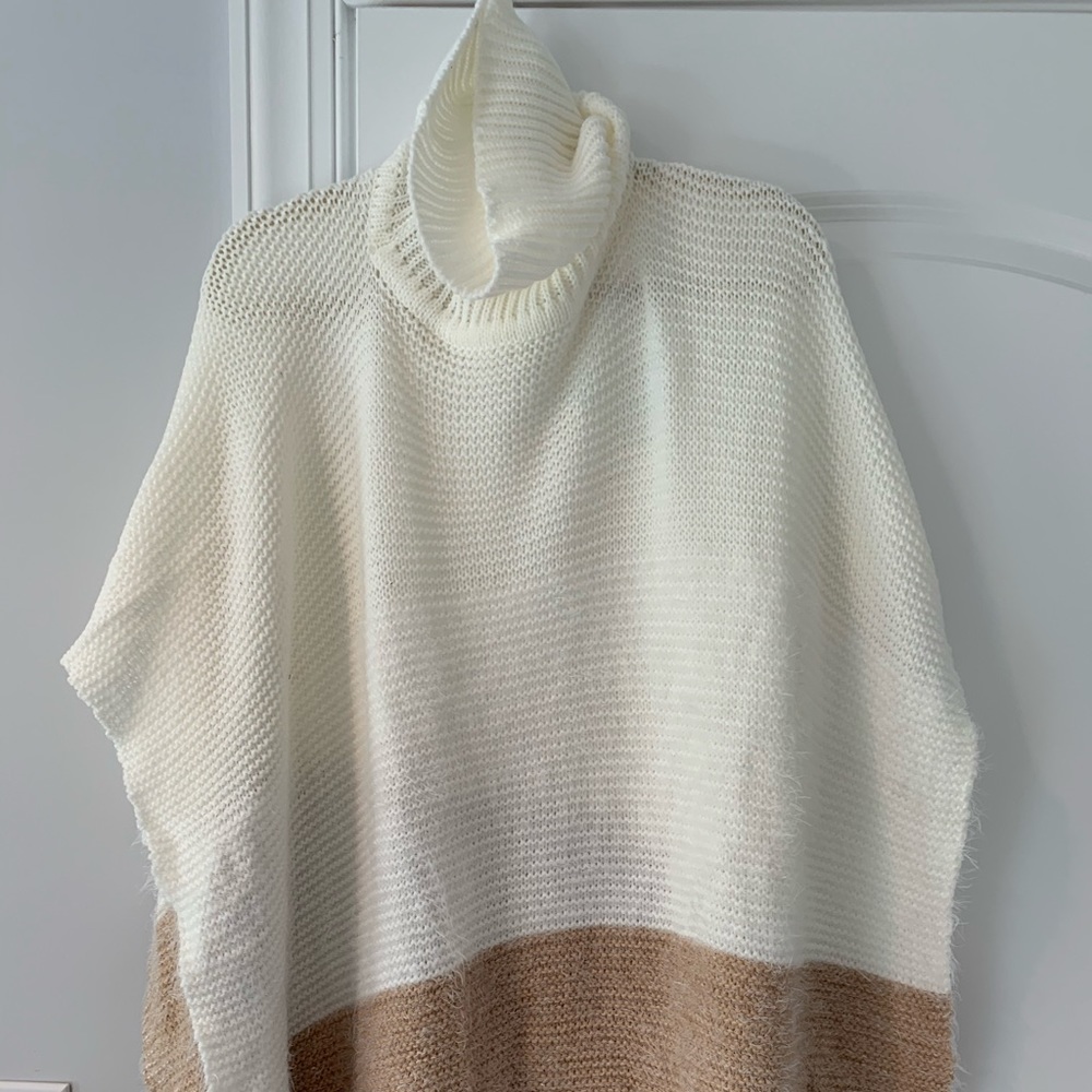 poncho sweater